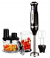 Westpoint WF-9916 Hand Blender 800 Watts Steel Rod With Egg Beater Black Color.    Y-Z